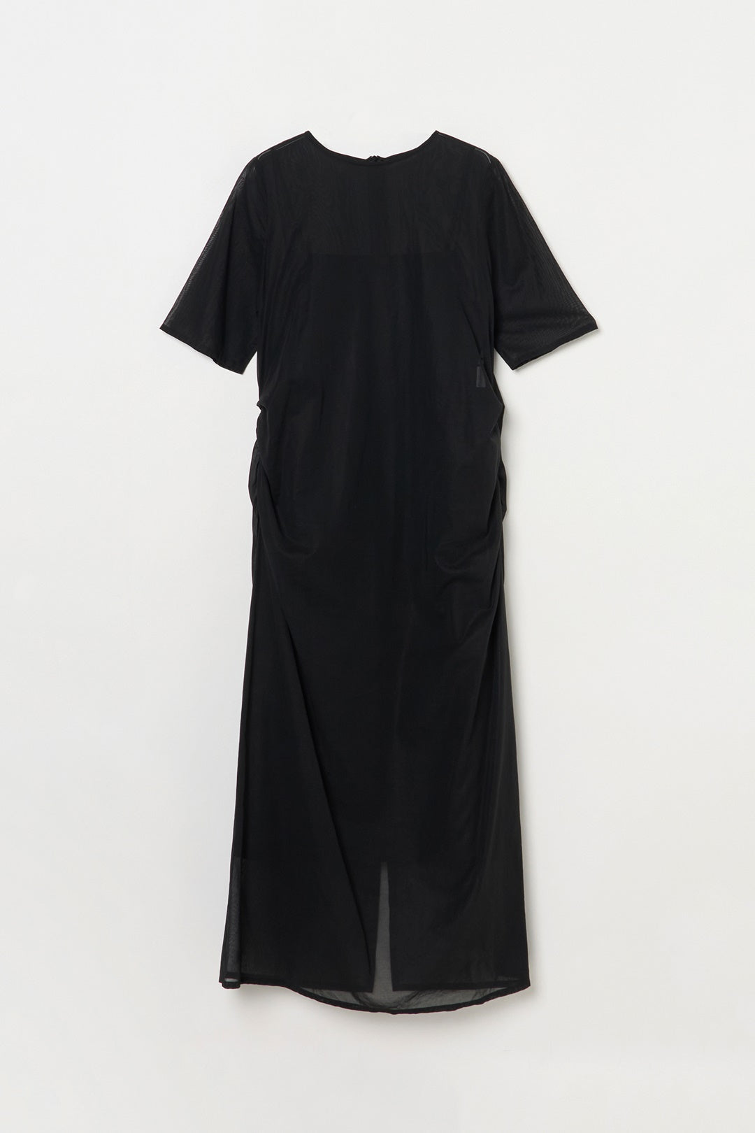 humoresque - sheer dress - black