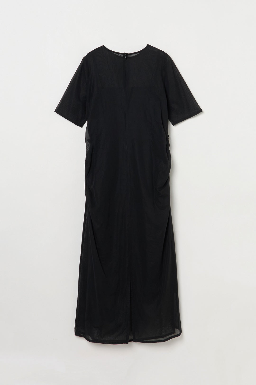 humoresque - sheer dress - black