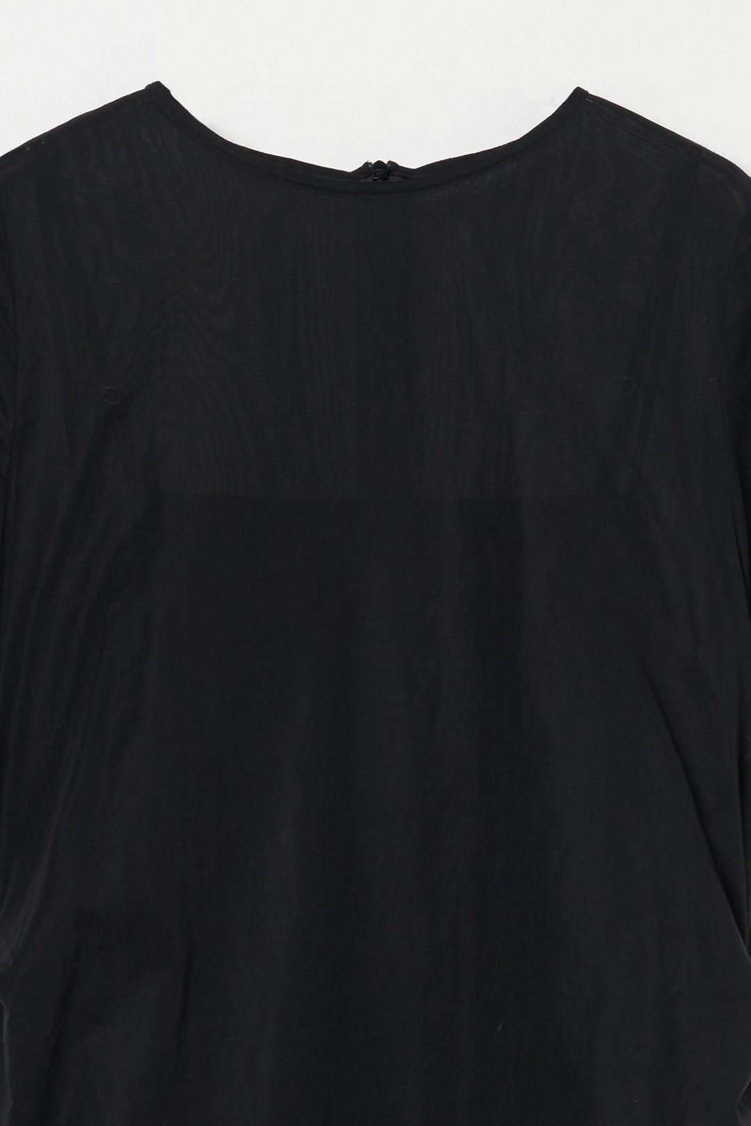 humoresque - sheer dress - black