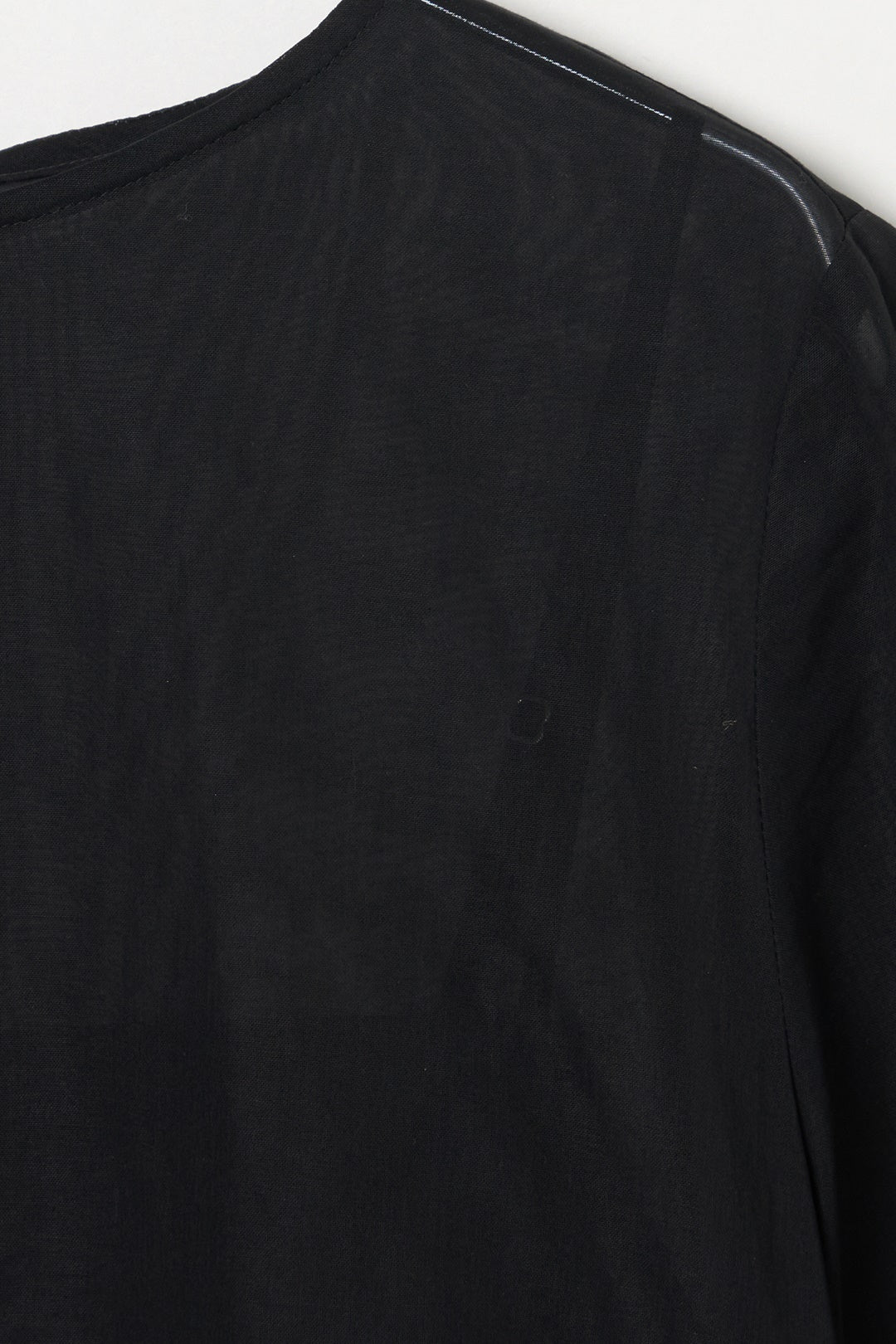 humoresque - sheer dress - black