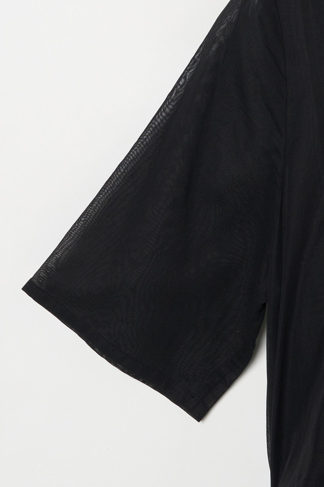 humoresque - sheer dress - black