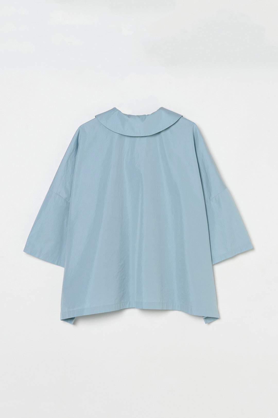humoresque - bow-tie blouse - blue gray