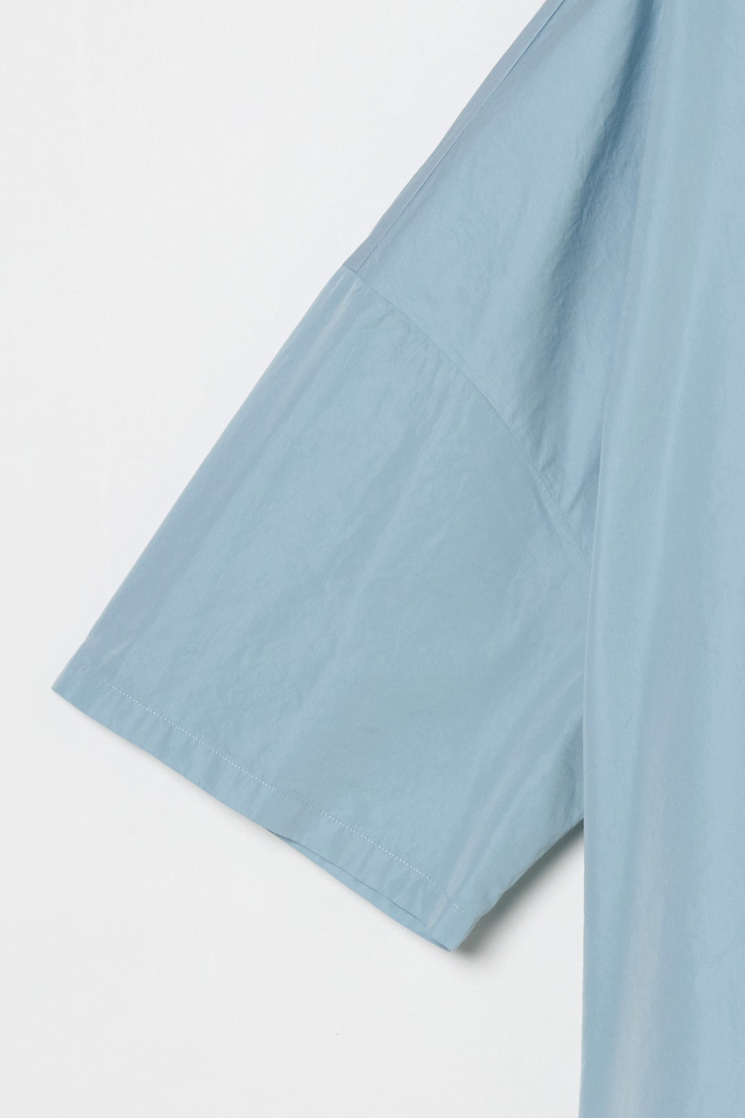 humoresque - bow-tie blouse - blue gray