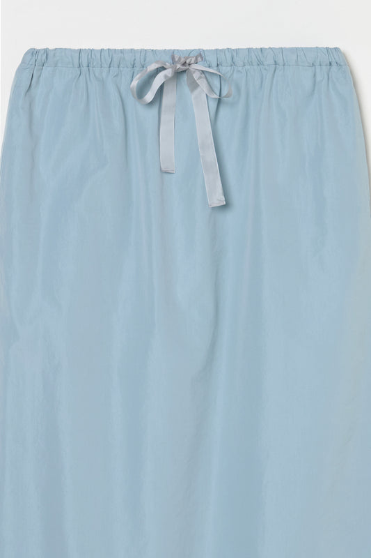 humoresque - layered skirt - blue gray