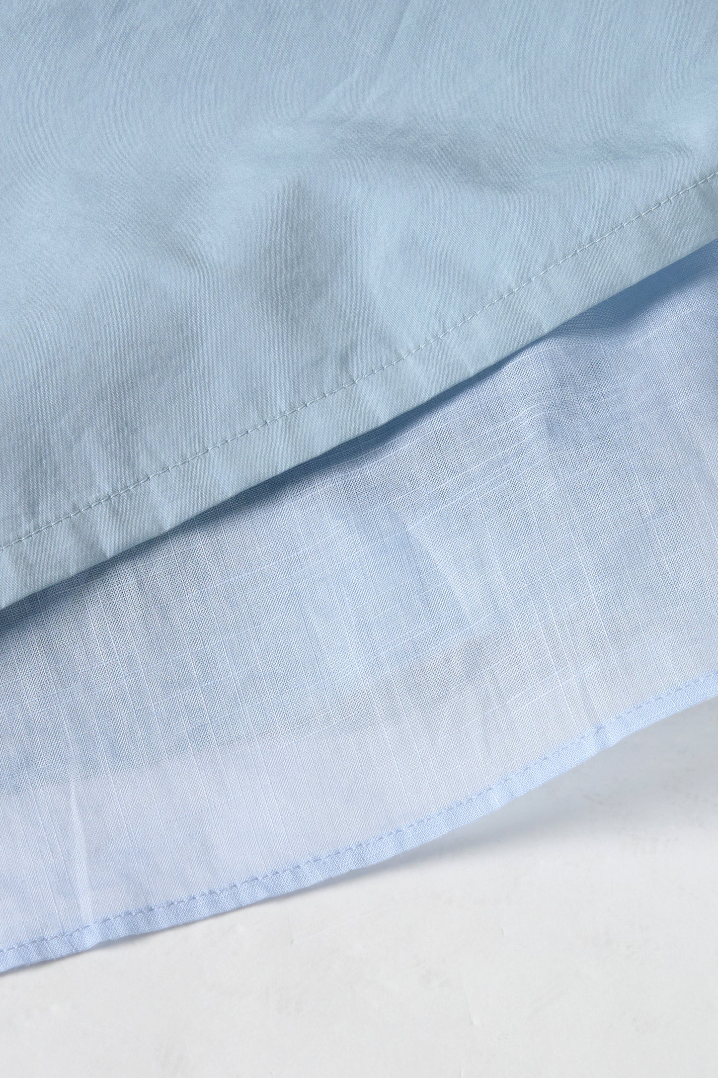 humoresque - layered skirt - blue gray