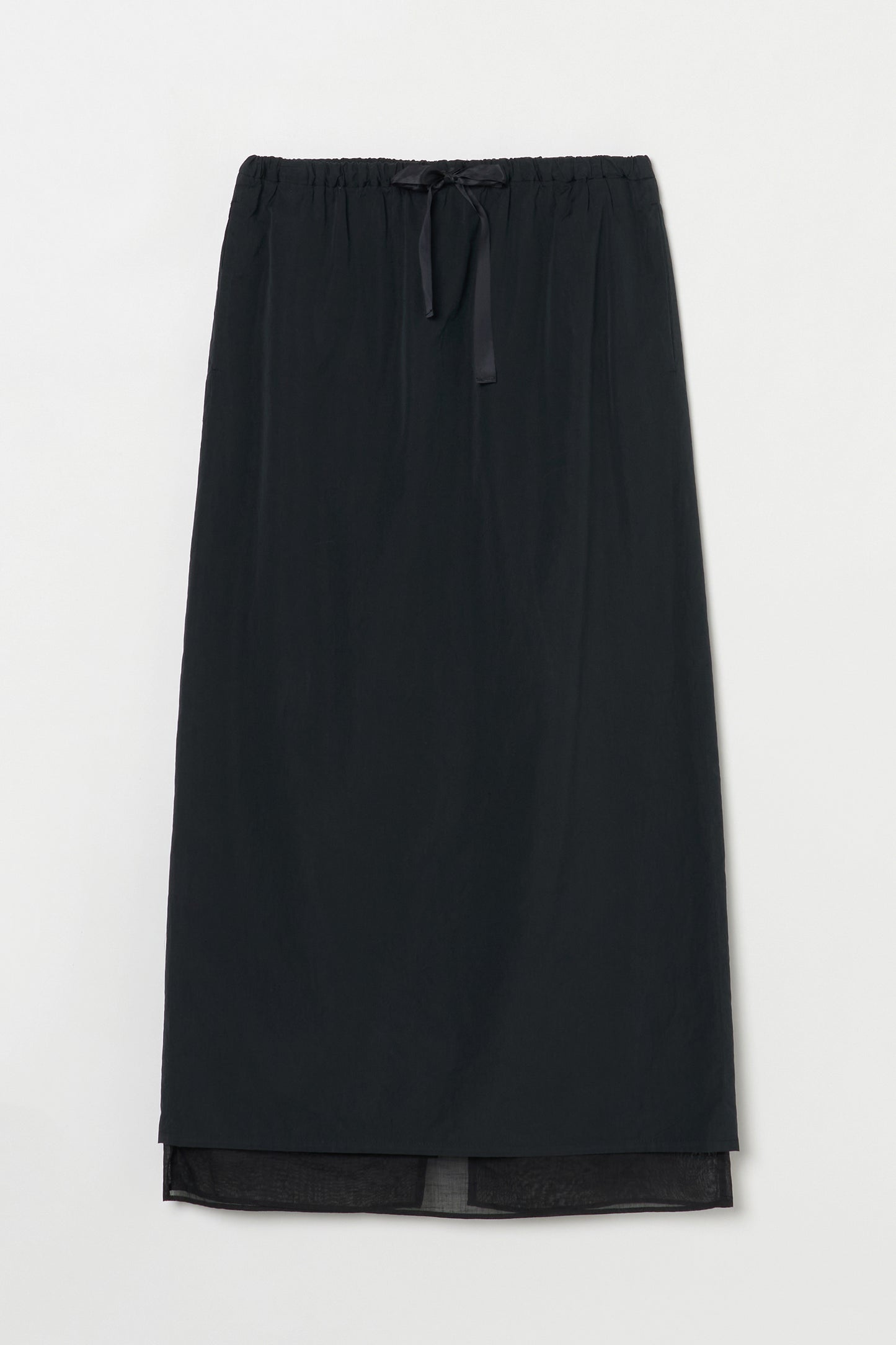 humoresque - layered skirt - balck