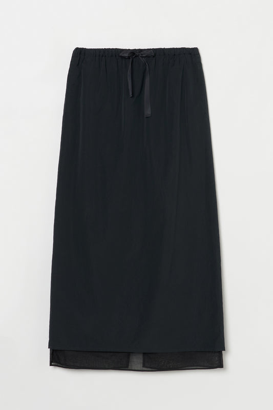 humoresque - layered skirt - balck