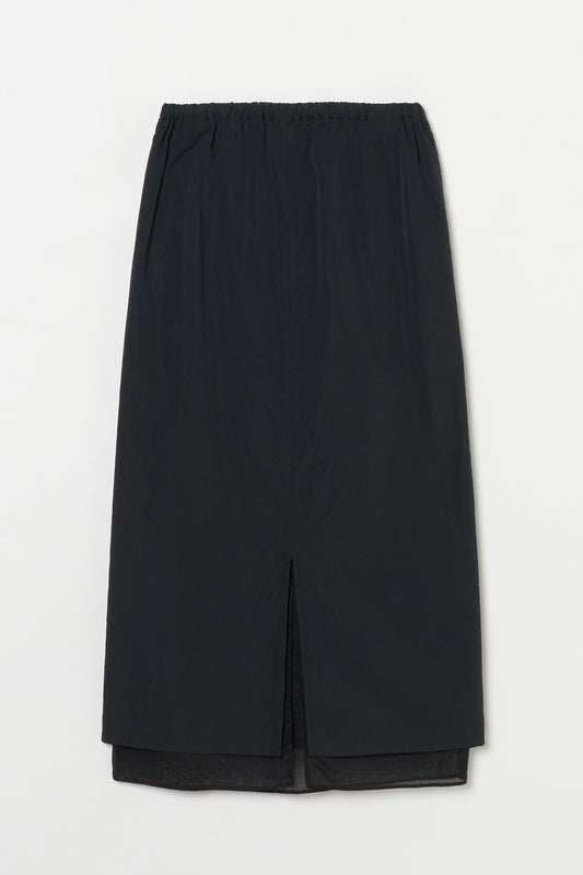 humoresque - layered skirt - balck