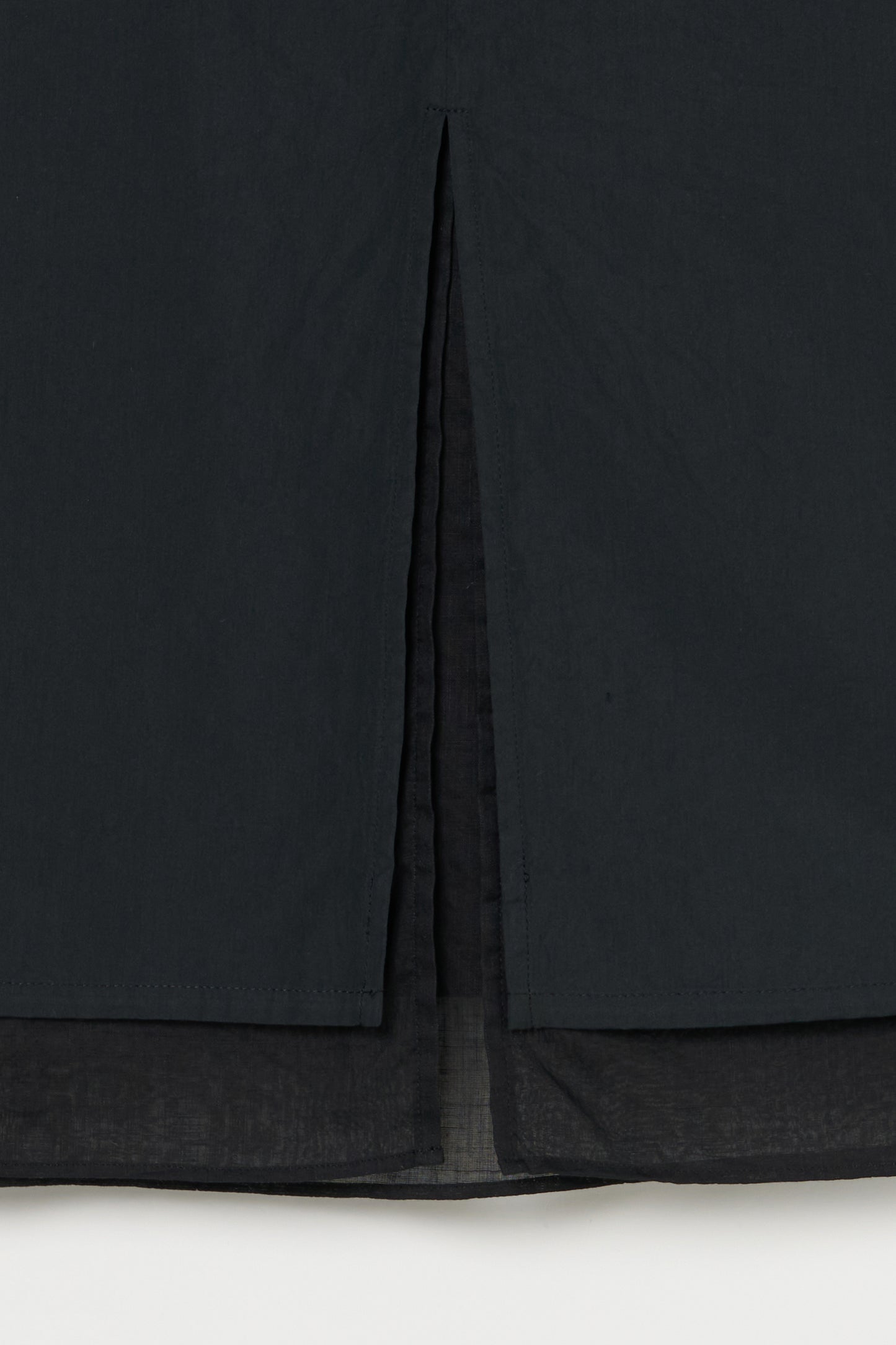 humoresque - layered skirt - balck