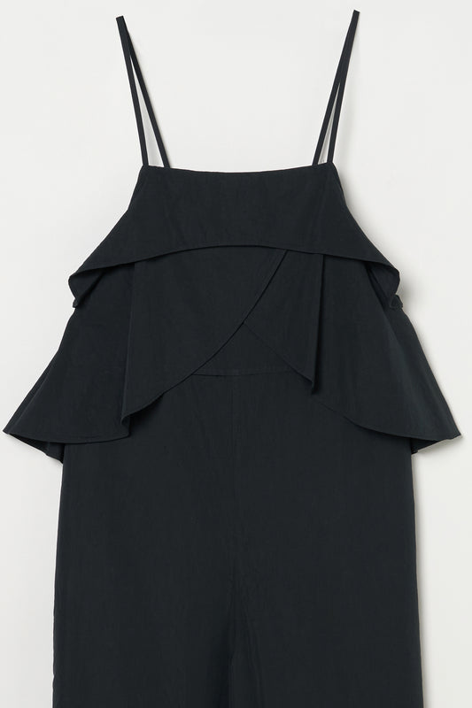 humoresque - petal salopettes - balck