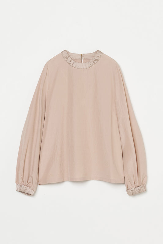 humoresque - puff sleeve pullover - nude