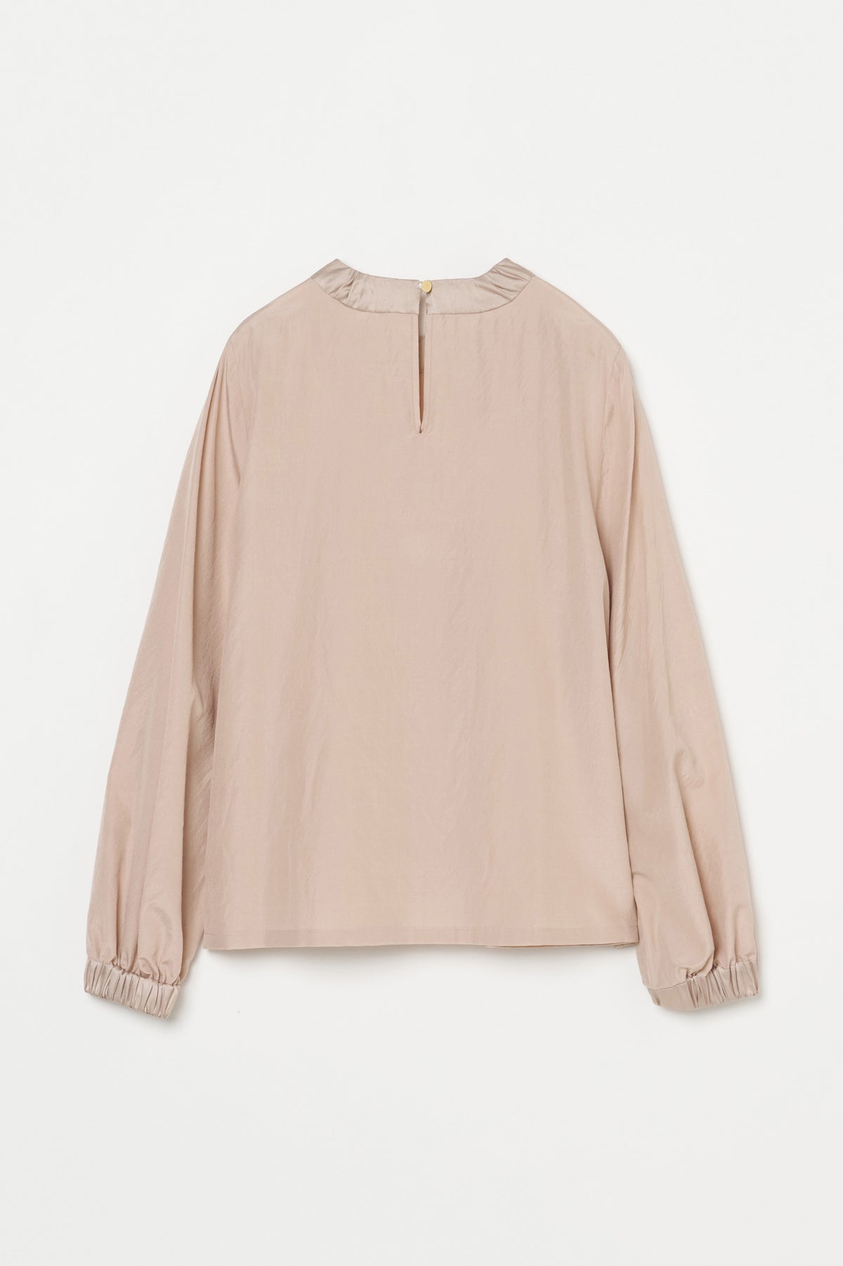 humoresque - puff sleeve pullover - nude