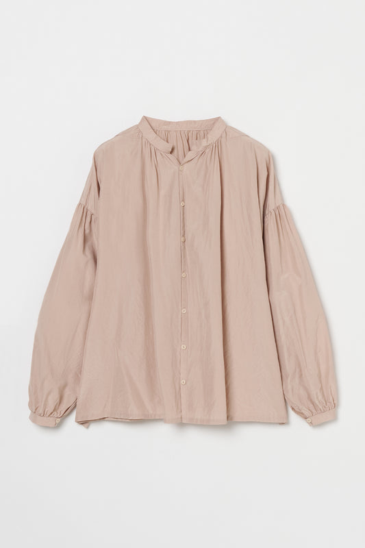 humoresque - gather blouse - nude