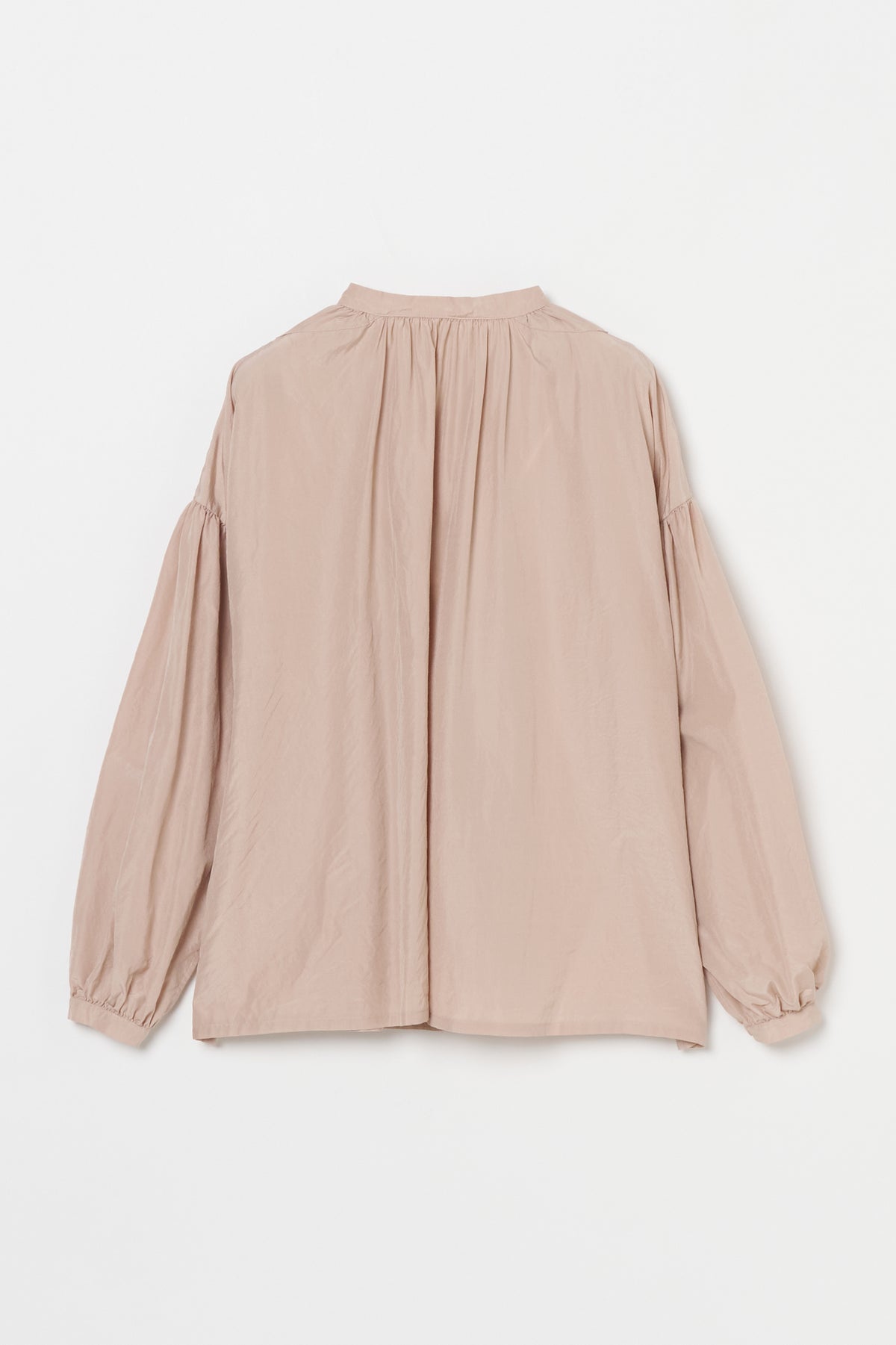 humoresque - gather blouse - nude