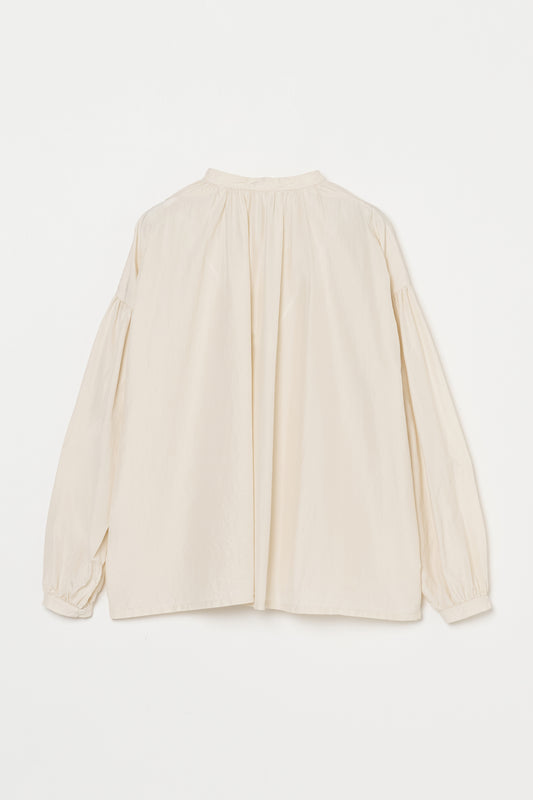 humoresque - gather blouse - natural