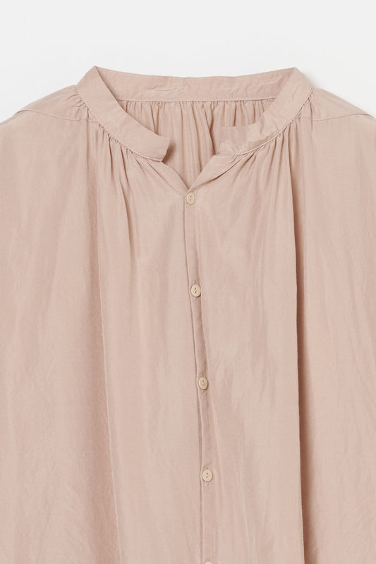 humoresque - gather blouse - nude