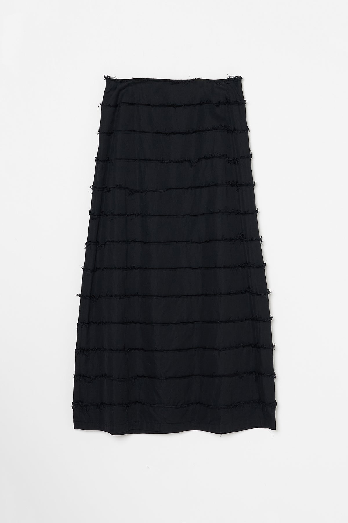 humoresque - layered skirt - black
