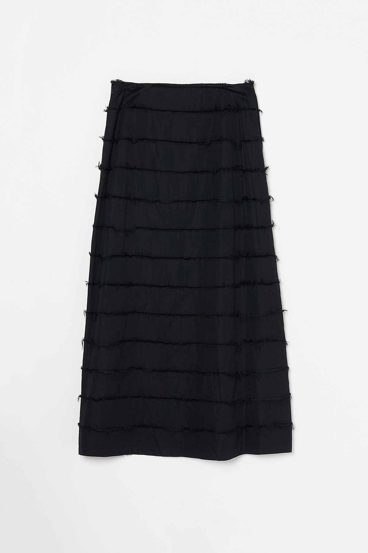 humoresque - layered skirt - black