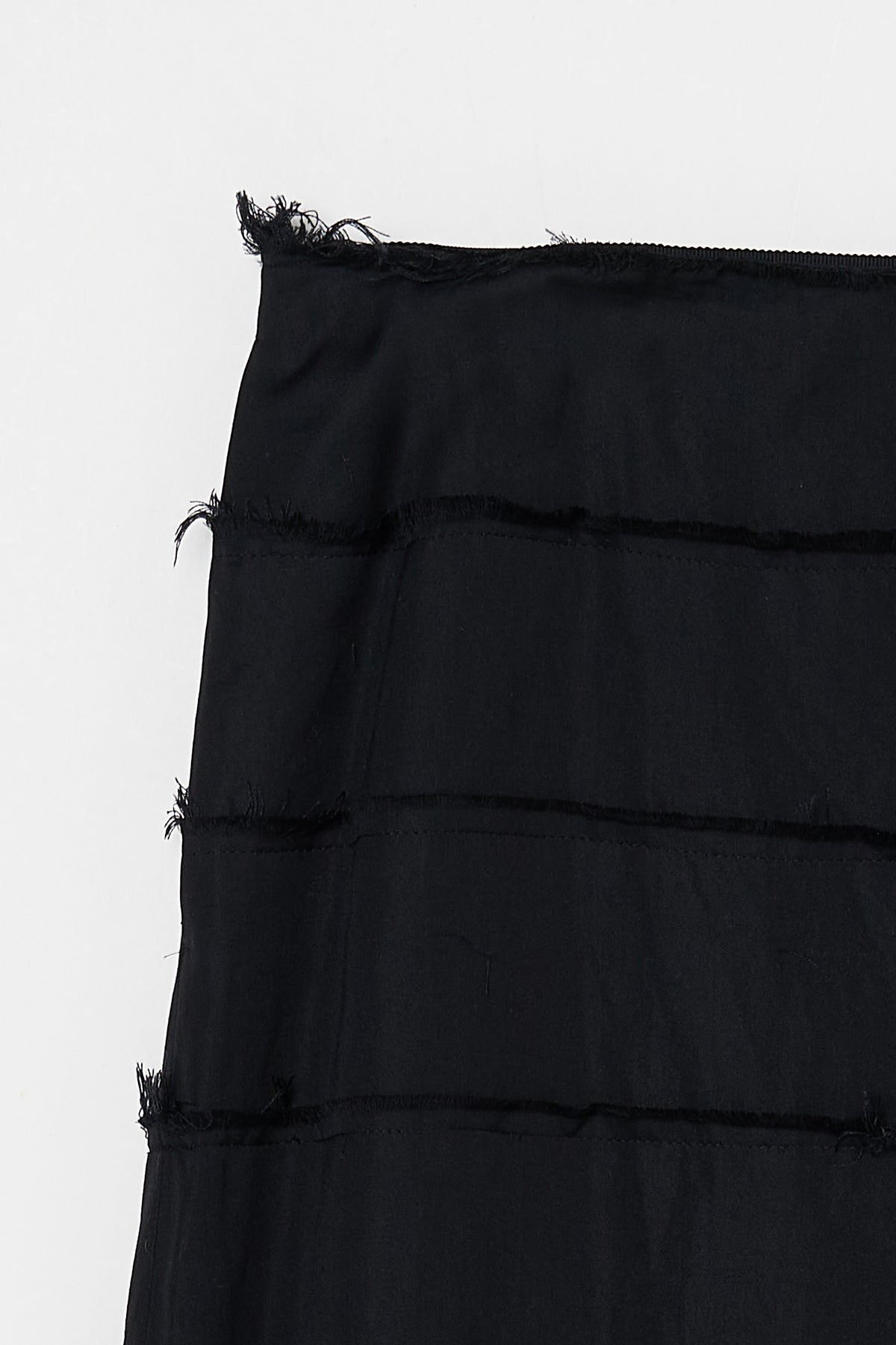 humoresque - layered skirt - black