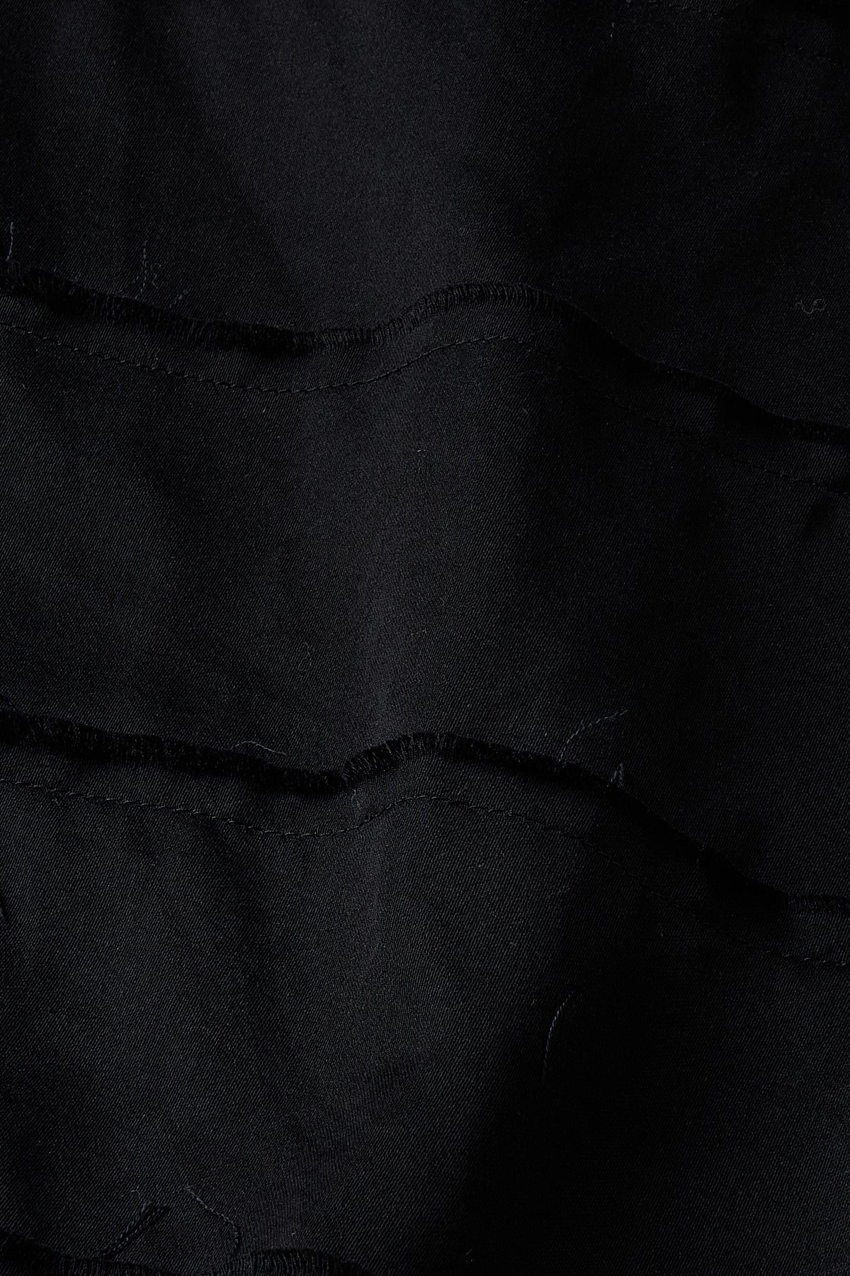 humoresque - layered skirt - black