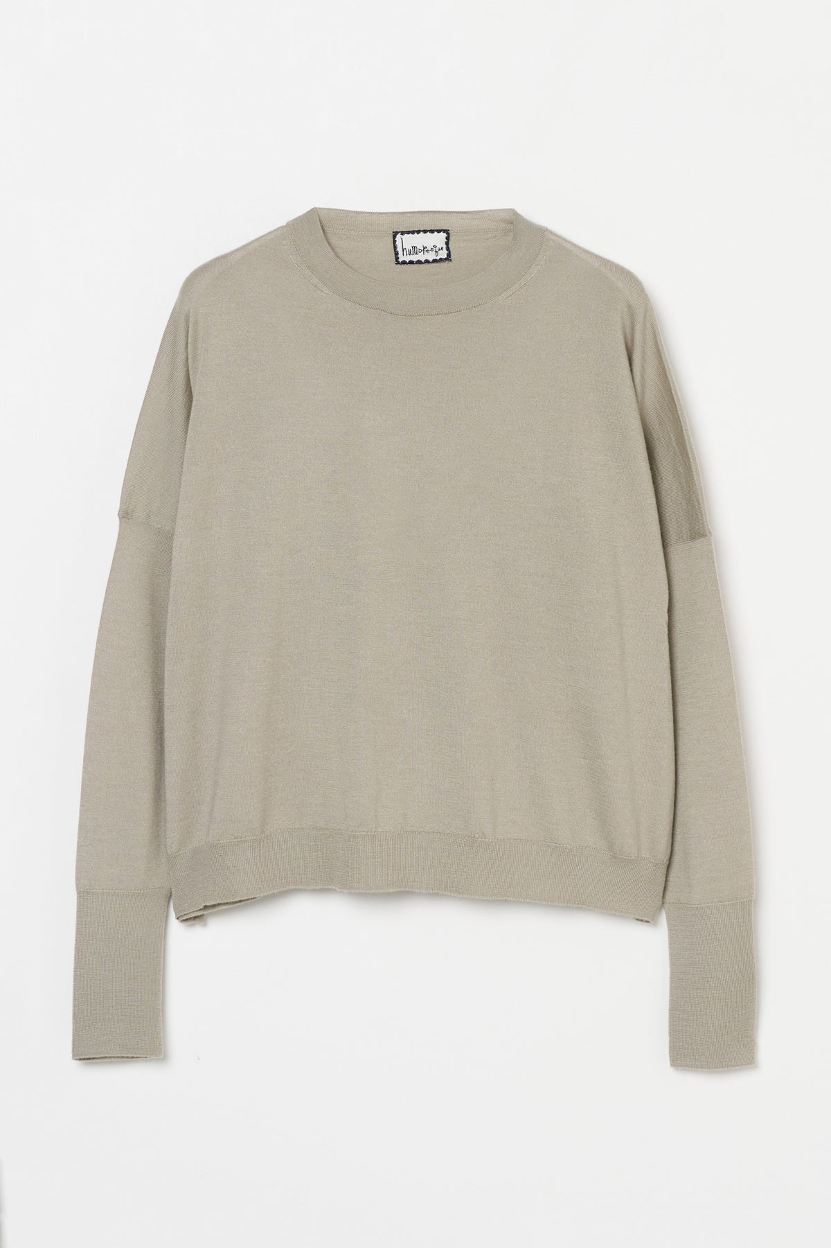 humoresque - sail crewneck knit - sage