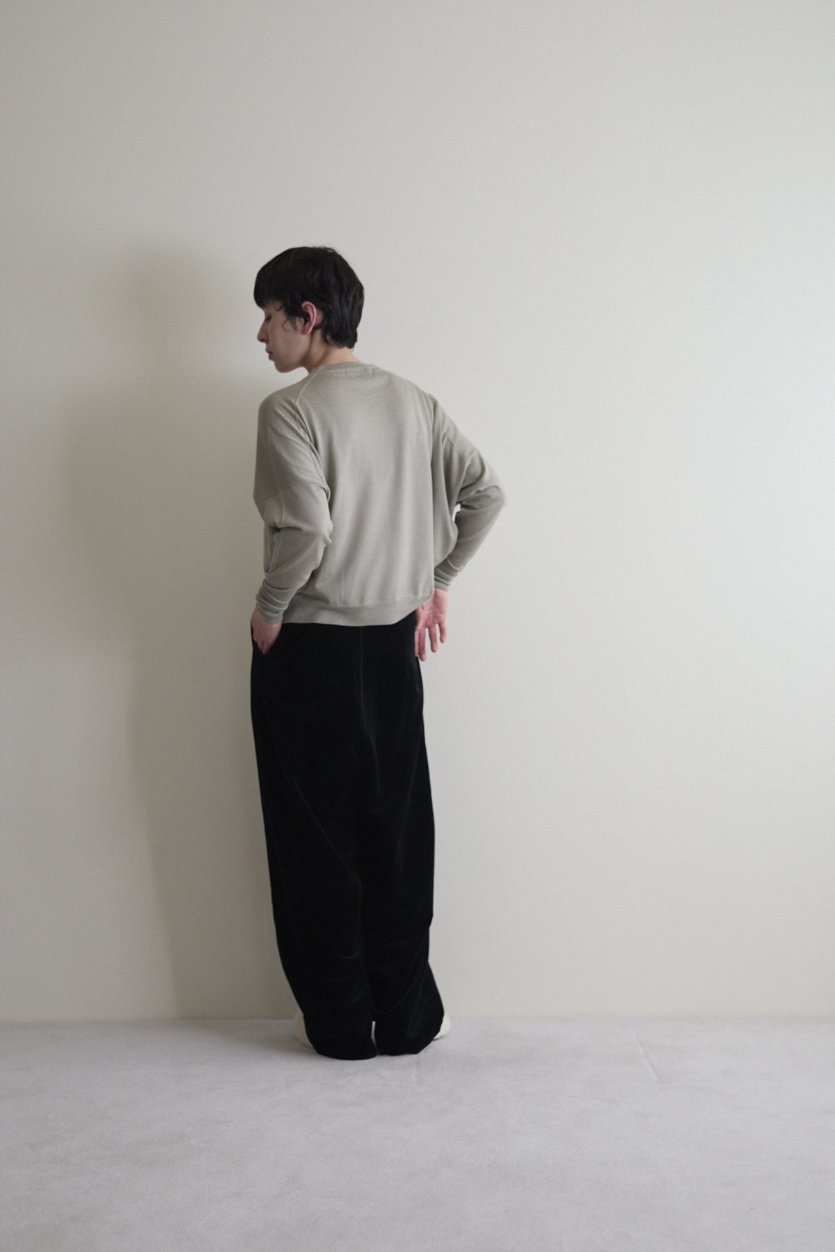 humoresque - sail crewneck knit - sage