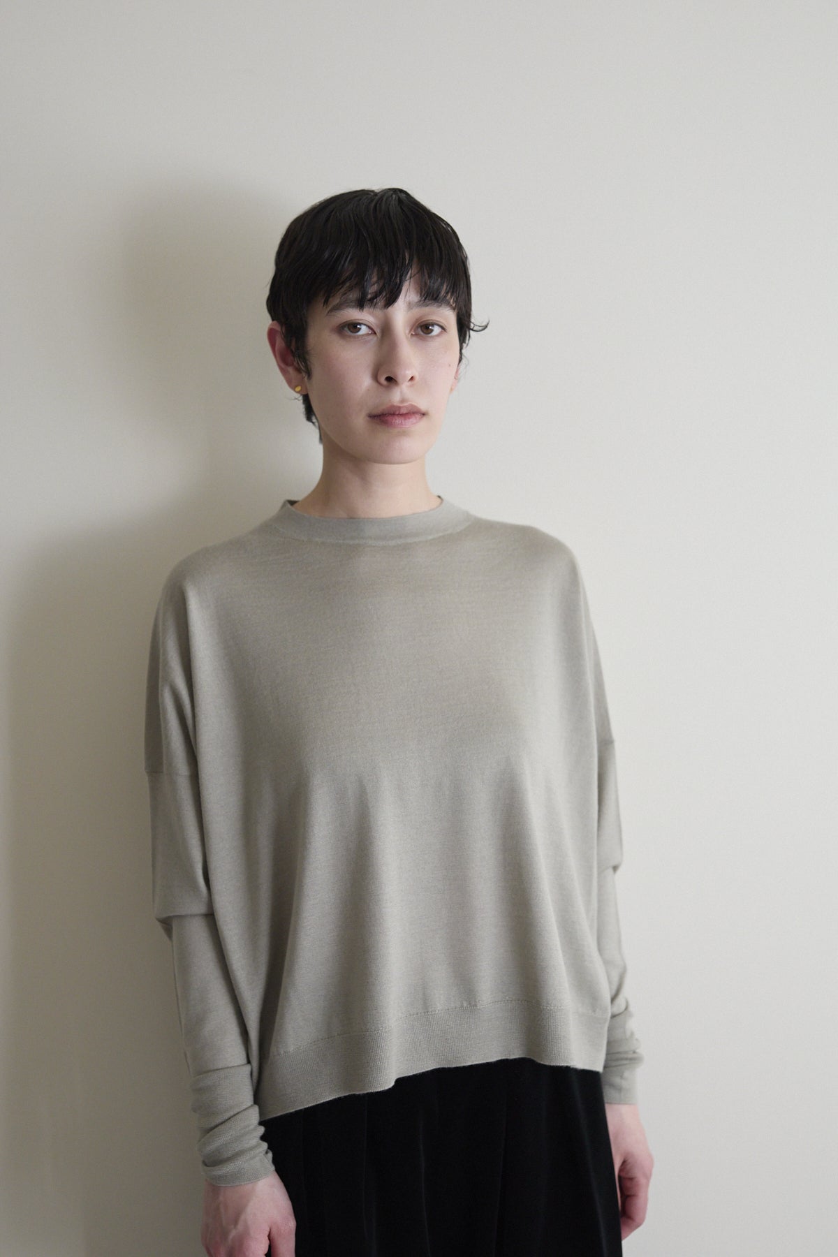 humoresque - sail crewneck knit - sage