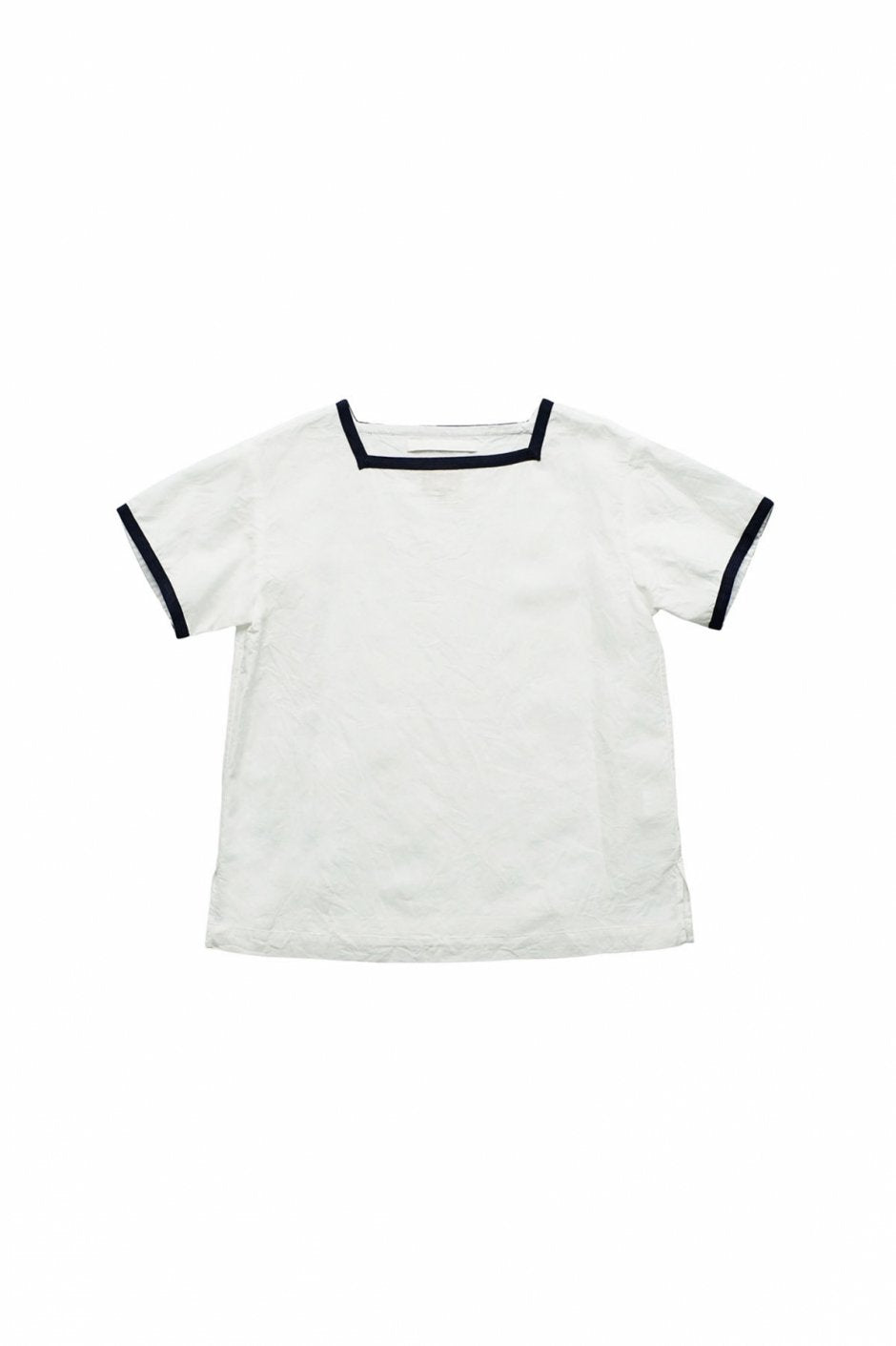 Nigel Cabourn woman - SAILOR SHIRT LINEN - WHITE