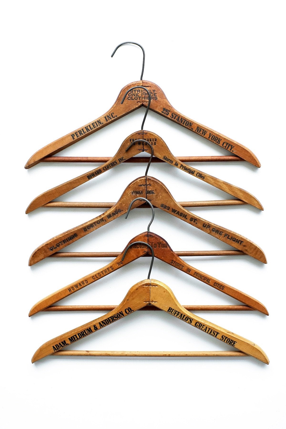 1950s~1970s VINTAGE WOODEN HANGER - 003