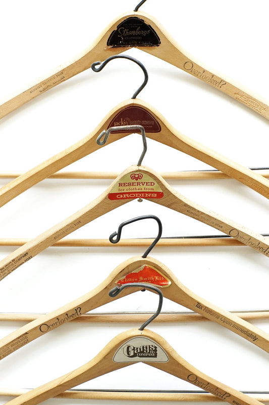 1950s~1970s VINTAGE WOODEN HANGER - 012