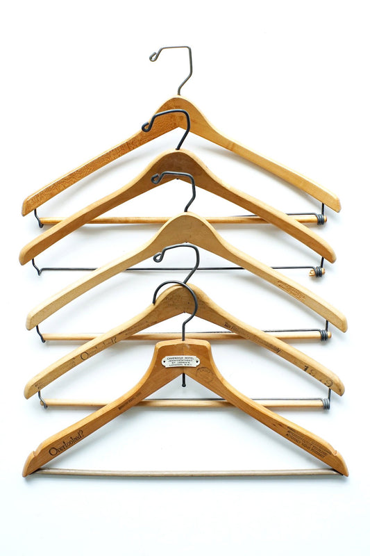 1950s~1970s VINTAGE WOODEN HANGER - 013