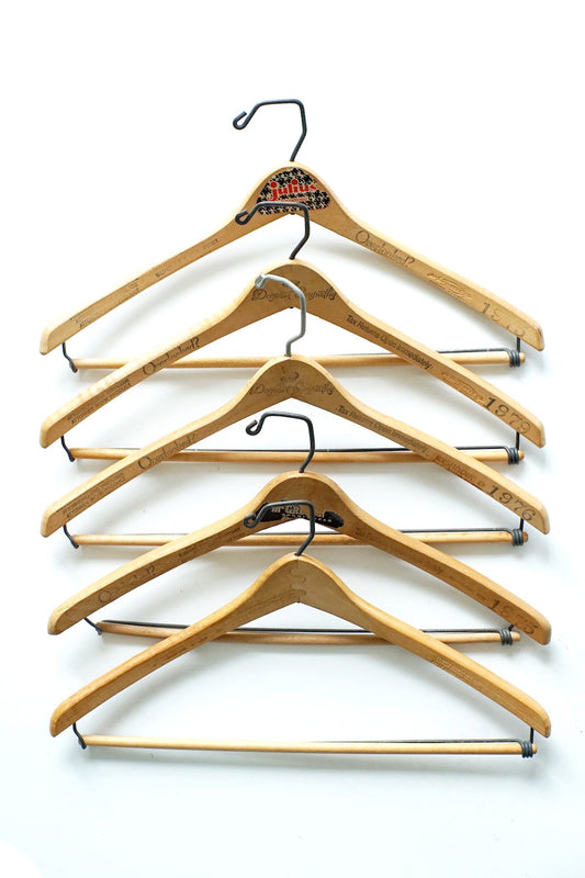 1950s~1970s VINTAGE WOODEN HANGER - 016