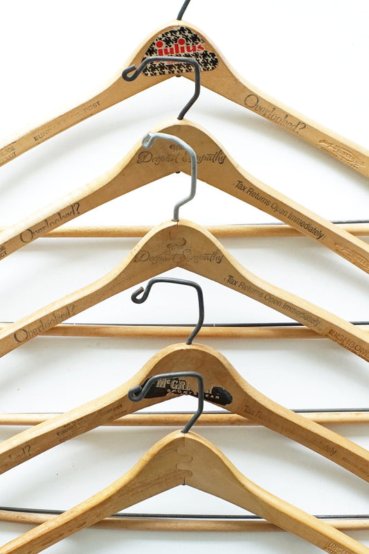 1950s~1970s VINTAGE WOODEN HANGER - 016