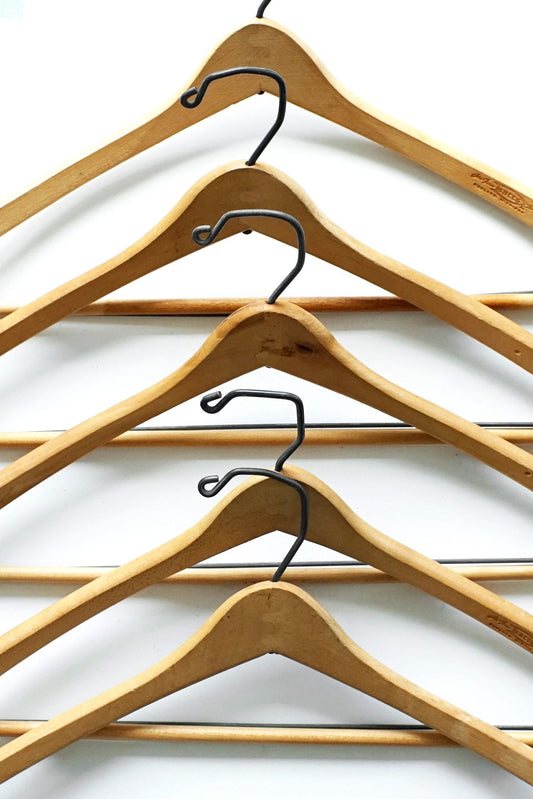 1950s~1970s VINTAGE WOODEN HANGER - 019