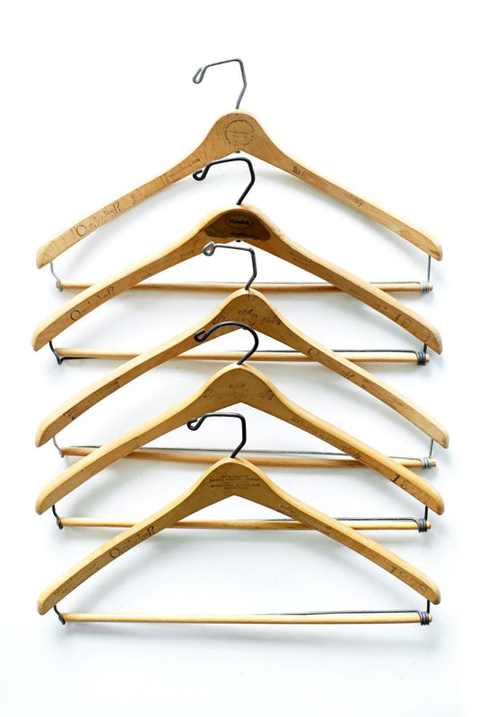 1950s~1970s VINTAGE WOODEN HANGER - 020