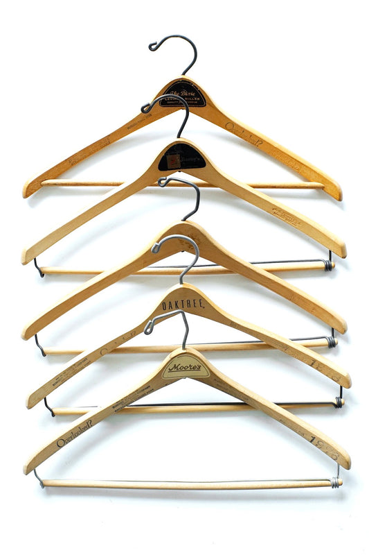 1950s~1970s VINTAGE WOODEN HANGER - 022