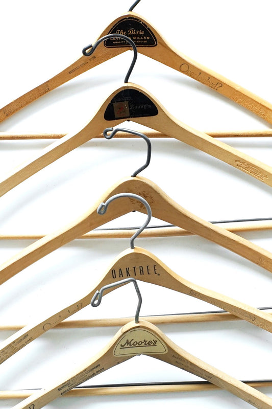 1950s~1970s VINTAGE WOODEN HANGER - 022