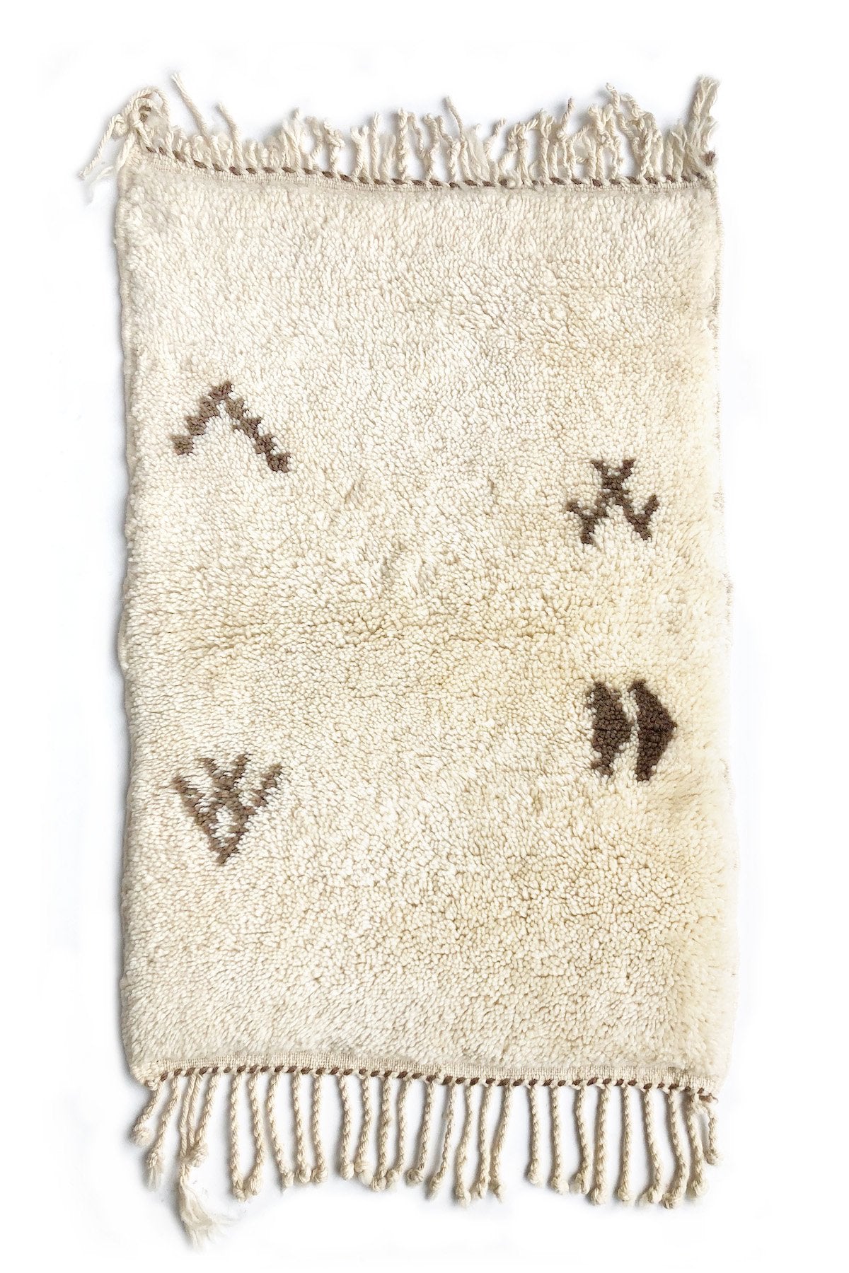 Morute Rug MOROCCAN RUG - MURILTO ( VINTAGE ) - MR115 ( W60cm × H108cm) – PHAETON