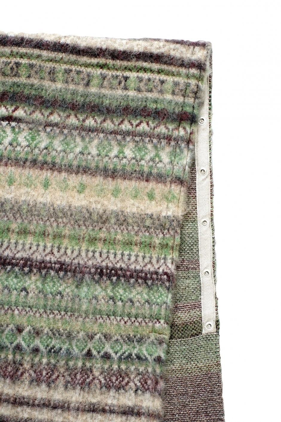 WRYHT - FAIR ISLE HOODED SCARF - FAIR ISLE PATTERN