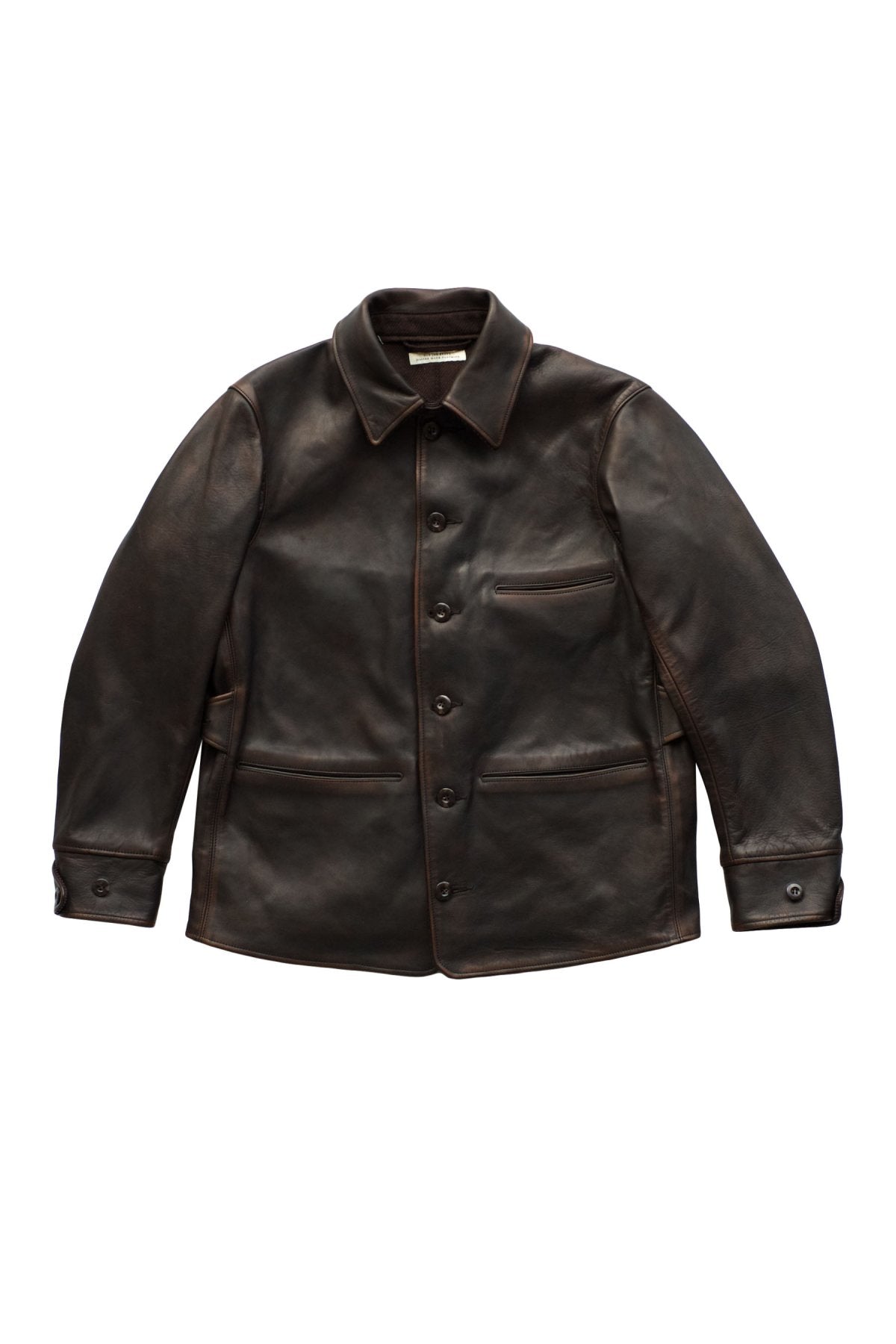 OLD JOE - HORSE HIDE AUTOMOBILE COAT - PATINA BROWN – PHAETON