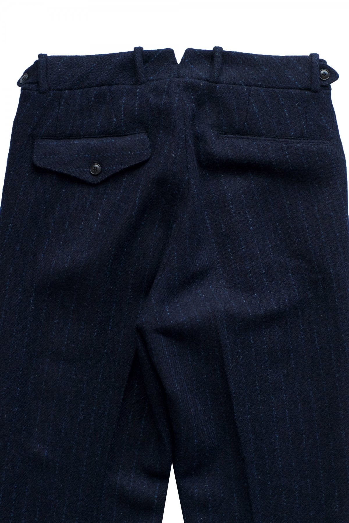 OLD JOE - EXCLUSIVE DOUBLE-PLEATED DRAPE TROUSER - HARRIS OLD JOE - EXCLUSIVE DOUBLE-PLEATED DRAPE TROUSER - HARRIS