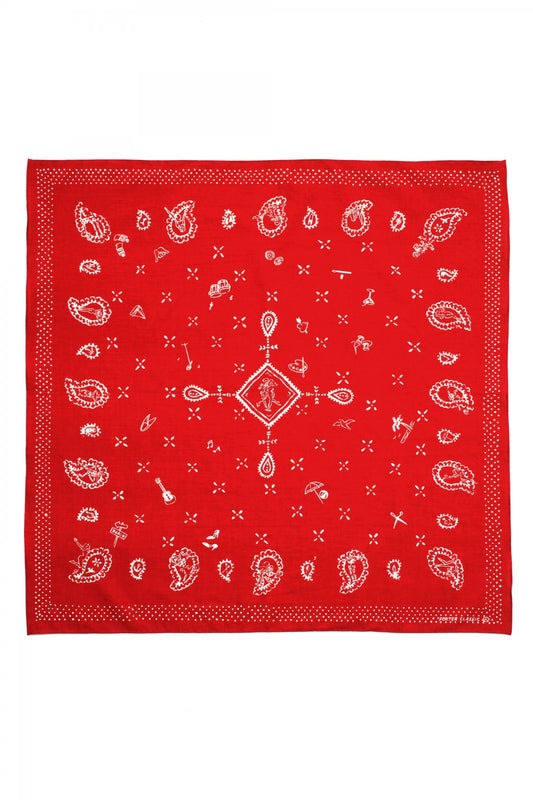 Porter Classic - PC PAISLEY BANDANA SET - RED