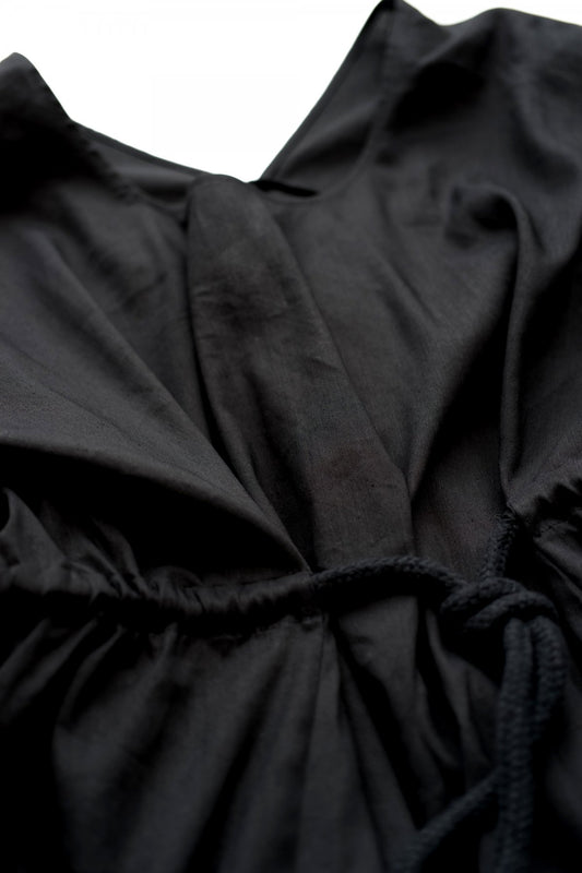 toogood for woman - THE BALLOONIST DRESS - STRETCH LINEN - FLINT
