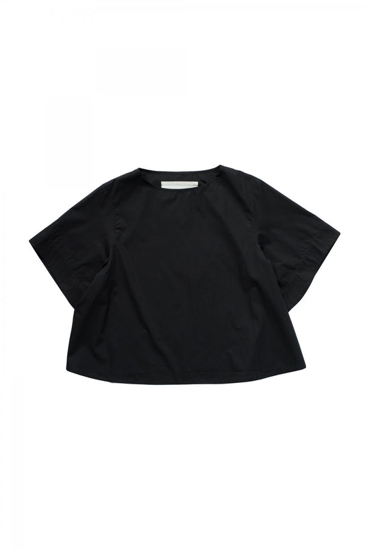 toogood for woman - THE WRITER TOP - FINE COTTON - FLINT