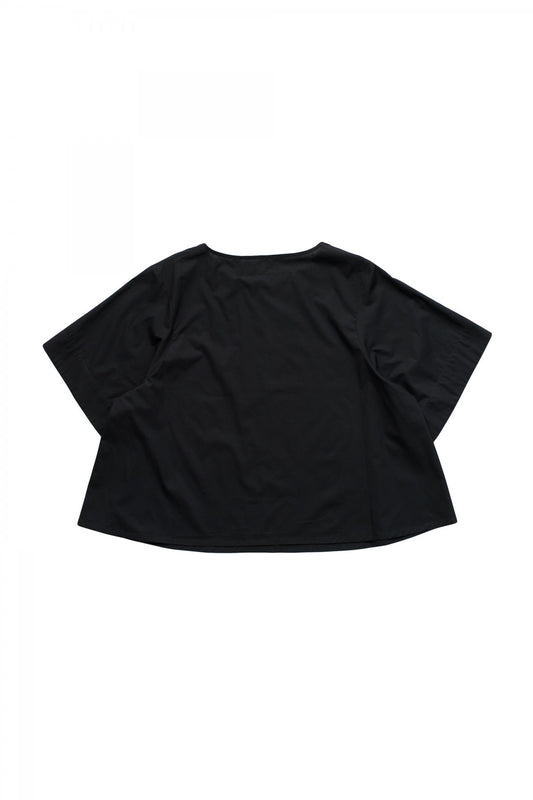 toogood for woman - THE WRITER TOP - FINE COTTON - FLINT