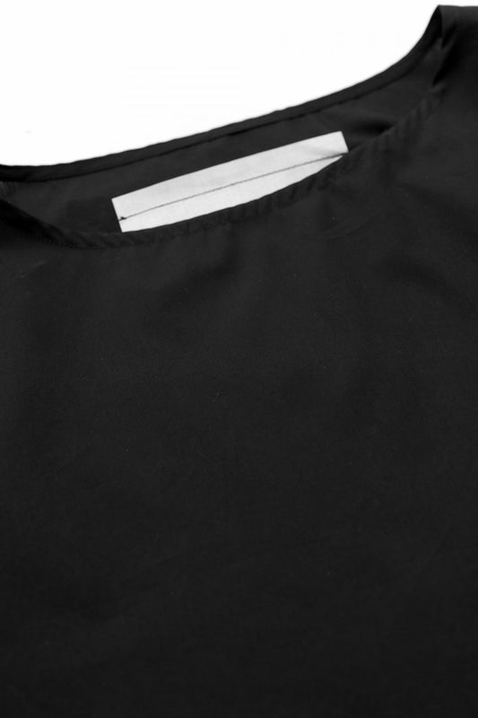 toogood for woman - THE WRITER TOP - FINE COTTON - FLINT