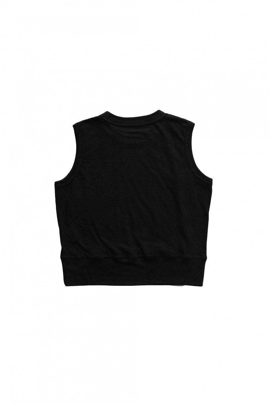WRYHT - SLEEVELESS TEE - BLACK
