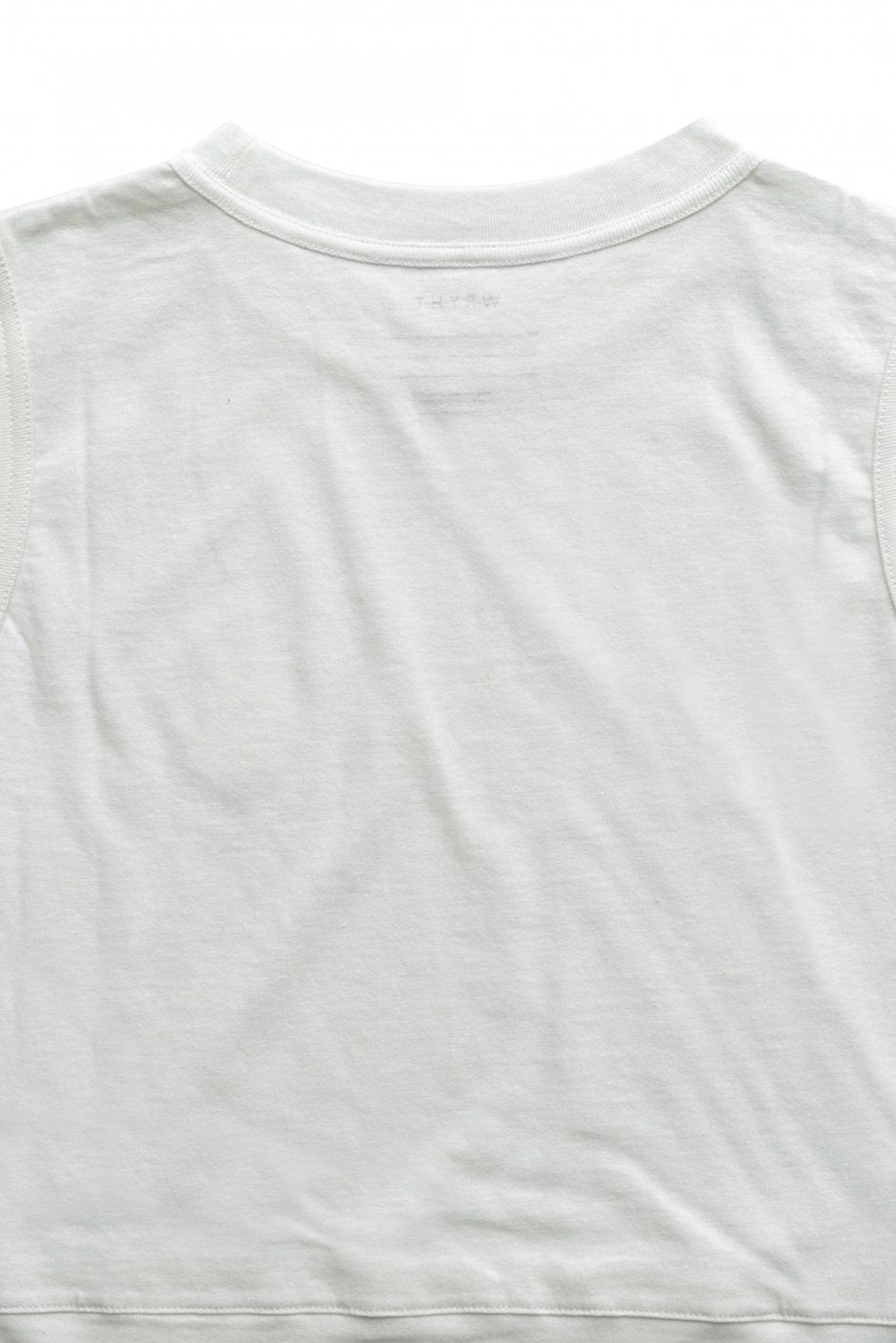 WRYHT - SLEEVELESS TEE - BONE