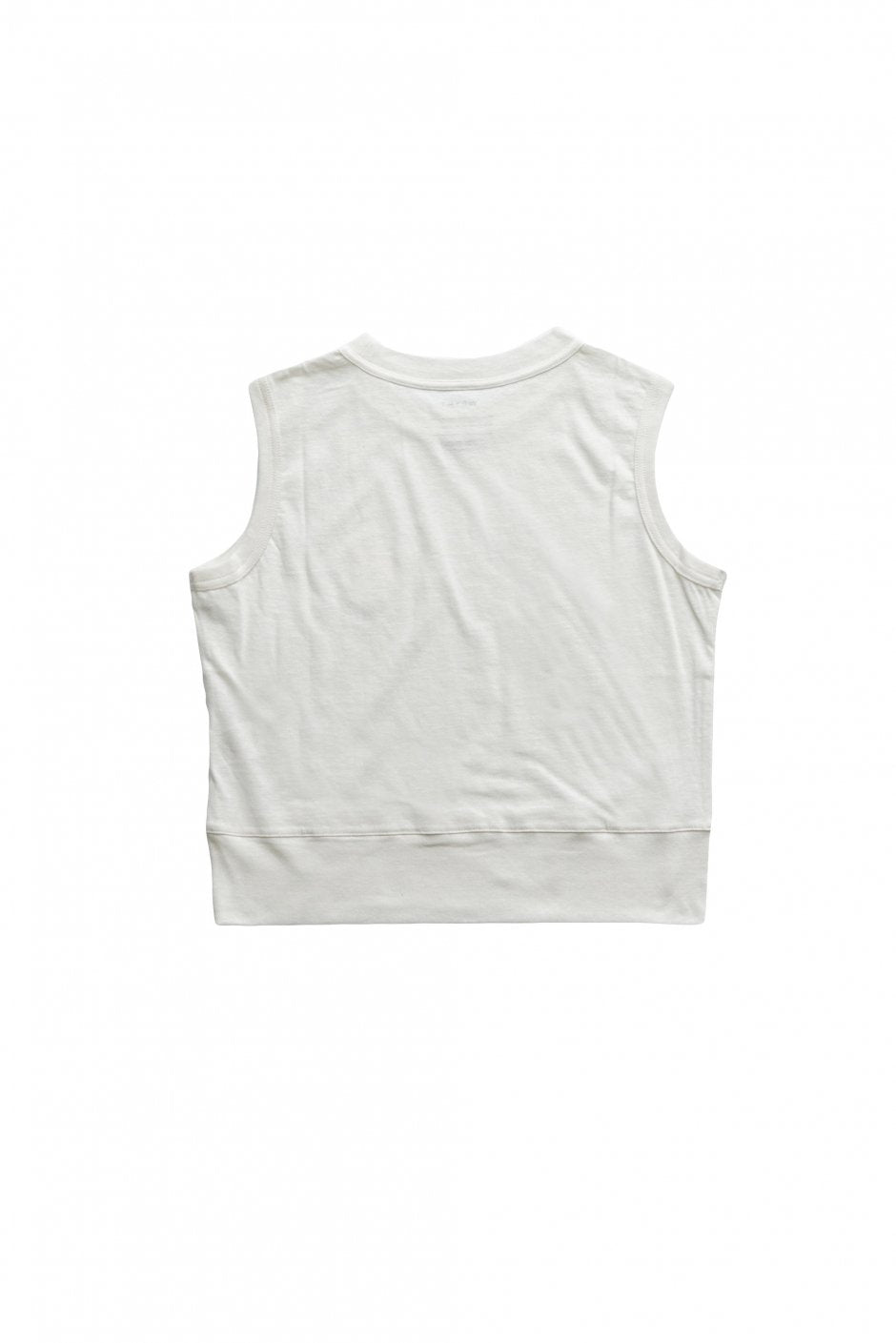 WRYHT - SLEEVELESS TEE - BONE