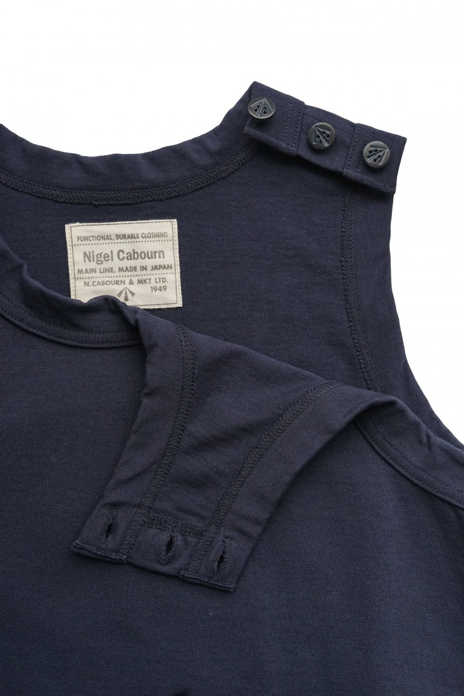 Nigel Cabourn woman - SAILOR TANK TOP - NAVY